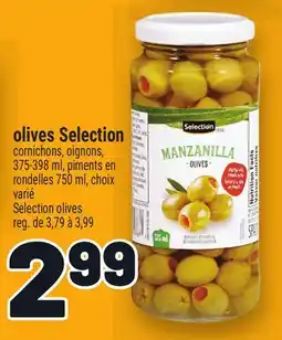 Metro OLIVES SELECTION | SELECTION OLIVES offer