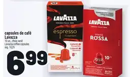 Metro CAPSULES DE CAFÉ LAVAZZA | LAVAZZA COFFEE CAPSULES offer