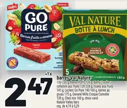 Metro BARRES VAL NATURE | NATURE VALLEY BARS offer