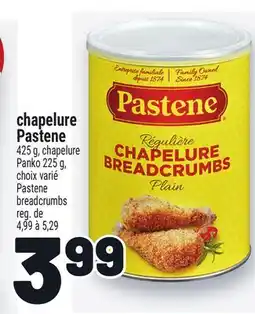 Metro CHAPELURE PASTENE | PASTENE BREADCRUMBS offer