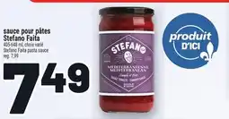 Metro SAUCE POUR PÂTES STEFANO FAITA | STEFANO FAITA PASTA SAUCE offer