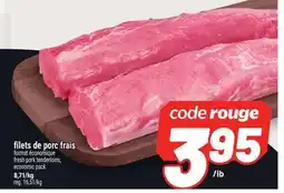 Metro FILETS DE PORC FRAIS | FRESH PORK TENDERLOINS offer