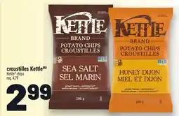 Metro CROUSTILLES KETTLEMD KETTLE CHIPS offer