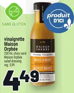 Metro VINAIGRETTE MAISON ORPHÉE offer