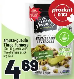 Metro AMUSE‑GUEULE THREE FARMERS | THREE FARMERS SNACK offer