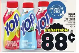 Metro YOGOURT À BOIRE YOP YOPLAIT | YOPLAIT YOP DRINKABLE YOGURT offer