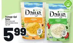 Metro FROMAGE RÂPÉ DAIYA | DAIYA SHREDDED CHEESE offer