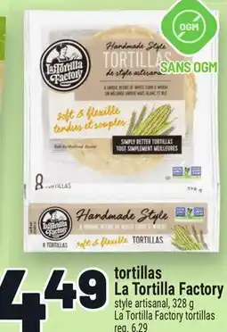 Metro TORTILLAS LA TORTILLA FACTORY | LA TORTILLA FACTORY TORTILLAS offer