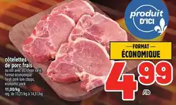 Metro CÔTELETTES DE PORC FRAIS | FRESH PORK LOIN CHOPS offer