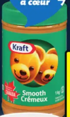 IGA KRAFT PEANUT BUTTER offer