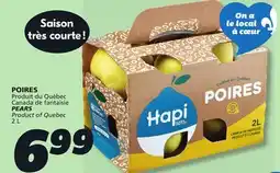 IGA PEARS offer