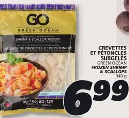 IGA GREEN OCEAN FROZEN SHRIMP & SCALLOPS offer