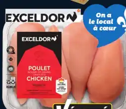 IGA EXCELDOR FRESH BONELESS CHICKEN BREASTS offer