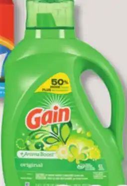 IGA GAIN LIQUID LAUNDRY DETERGENT offer