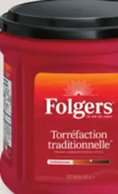 IGA FOLGERS COFFEE offer