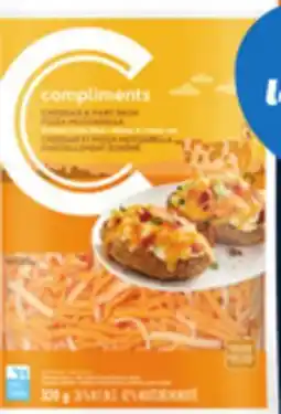 IGA COMPLIMENTS SHREDDED CHEESE offer