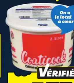 IGA COATICOOK ICE CREAM offer