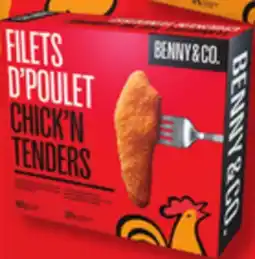 IGA BENNY & CO. FROZEN CHICKEN BITES, FILLETS, NUGGETS OR VEGGIE FILLETS offer
