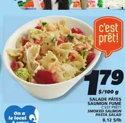 IGA C'EST PRÊT! SMOKED SALMON PASTA SALAD offer