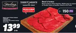 IGA STERLING SILVER FRESH BEEF FOR CHINESE FONDUE offer