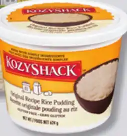 IGA KOZY SHACK REFRIGERATED PUDDING offer