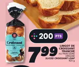 IGA AU PAIN DORÉ ORIGINE SLICED CROISSANT LOAF offer