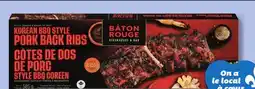 IGA BÂTON ROUGE FRESH PORK BACK RIBS offer