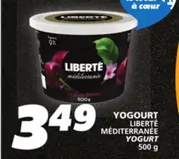 IGA LIBERTÉ MÉDITERRANÉE YOGURT offer