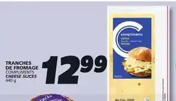 IGA COMPLIMENTS CHEESE SLICES offer