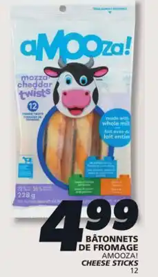 IGA AMOOZA! CHEESE STICKS offer