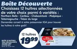 IGA TASTING TRIO OYSTER BOX offer