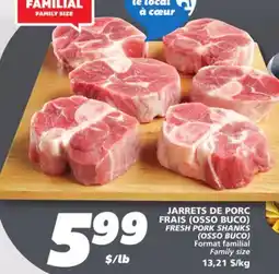 IGA FRESH PORK SHANKS offer