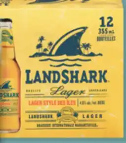 IGA LANDSHARK BEER offer