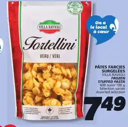 IGA VILLA RAVIOLI FROZEN STUFFED PASTA offer