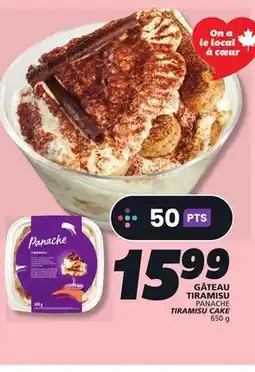 IGA PANACHE TIRAMISU CAKE offer