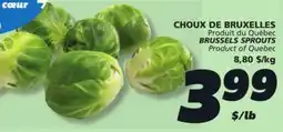 IGA BRUSSELS SPROUTS offer