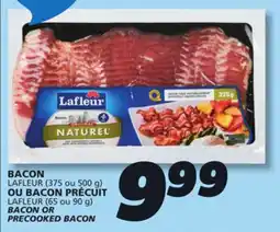 IGA LAFLEUR BACON OR PRECOOKED BACON offer