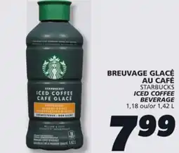 IGA STARBUCKS ICED COFFEE offer
