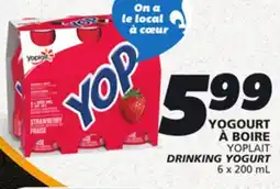 IGA YOPLAIT DRINKING YOGURT offer