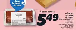IGA MAISON ISABELLE LOAF CAKE offer