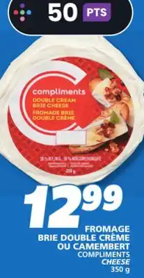 IGA COMPLIMENTS CHEESE offer