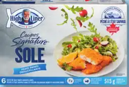 IGA HIGH LINER FROZEN FISH FILLETS offer