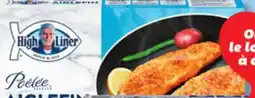 IGA HIGH LINER POÊLÉE SÉLECTE FROZEN FISH FILLETS offer