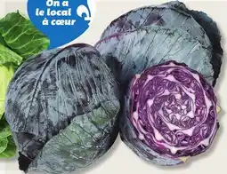 IGA RED OR GREEN CABBAGE offer