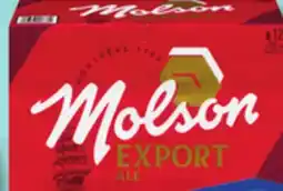IGA MOLSON EXPORT BEER offer