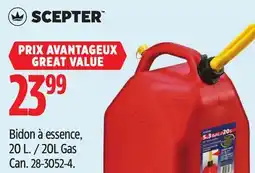 Canadian Tire Scepter 20L Gas Can offer