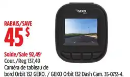 Canadian Tire GEKO Orbit 132 Dash Cam offer