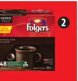 Canadian Tire Selected Folgers Coffee K-Cup Pods, 48-Ct offer