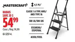 Canadian Tire Mastercraft Stepstool offer