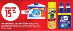 Canadian Tire Easy Off Selected Household Cleaners, Dishwasher Products and Air Fresheners offer
